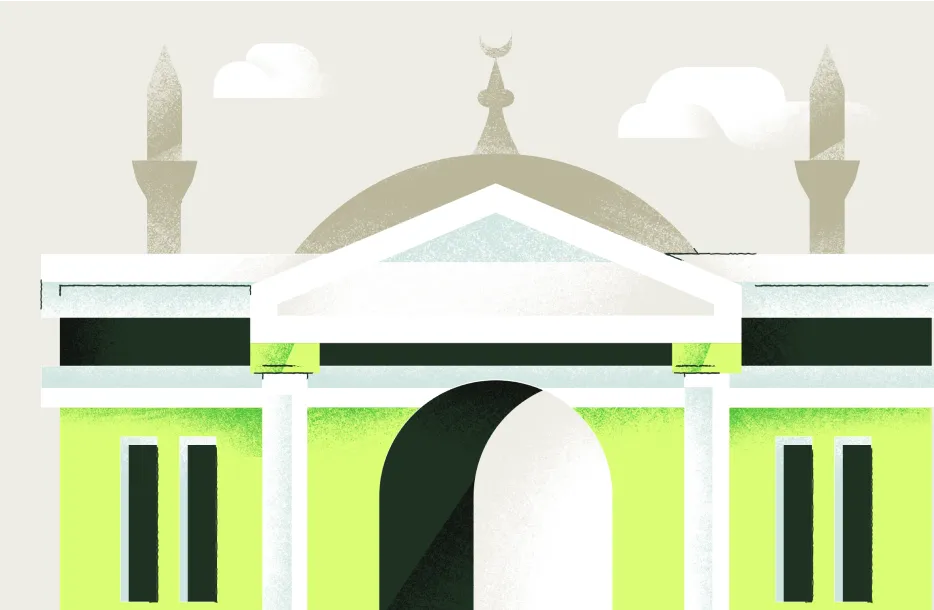 Islamic banking illustration